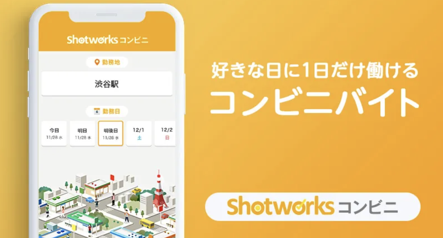 ショットワークスコンビニ】の評判・感想・レビューについて